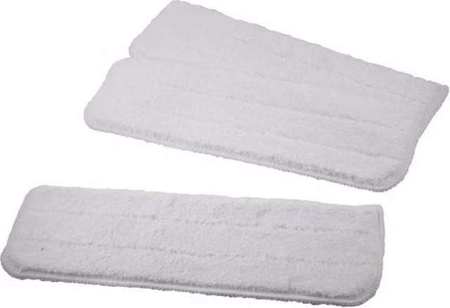 Faithfull White Window Cleaning Mop Spare Pads, Pack of 3