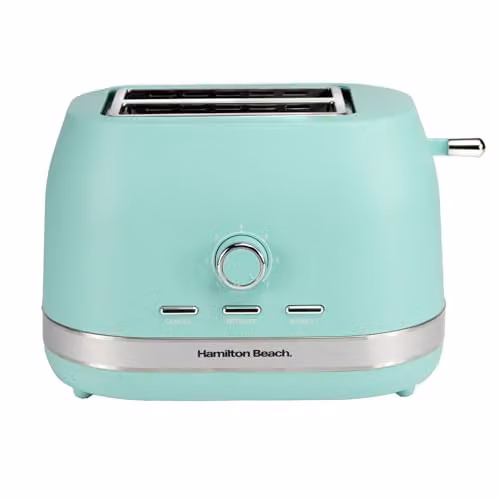 Hamilton Beach Ella 2-Slice Toaster, 800W, Green
