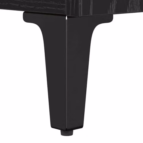 vidaXL Set of 2 Modern Sideboards in Black, W/D/H: 60 x 35 x 70 cm – 3