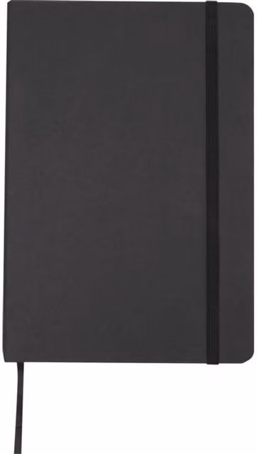 Generic A5 Lined Hardcover Stone Paper Notebook in Black