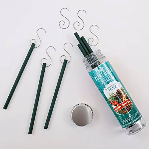 Scentsicles O Christmas Tree Scented Hanging Ornament Sticks, Green, Pack of 6 – 2