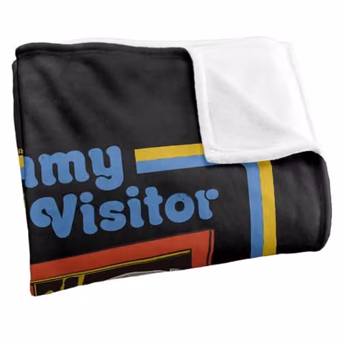 Steven Rhodes Timmy Has A Visitor Super Soft Fleece Throw Blanket, Multicolour, W/D/H: 91 x 147 cm – 7