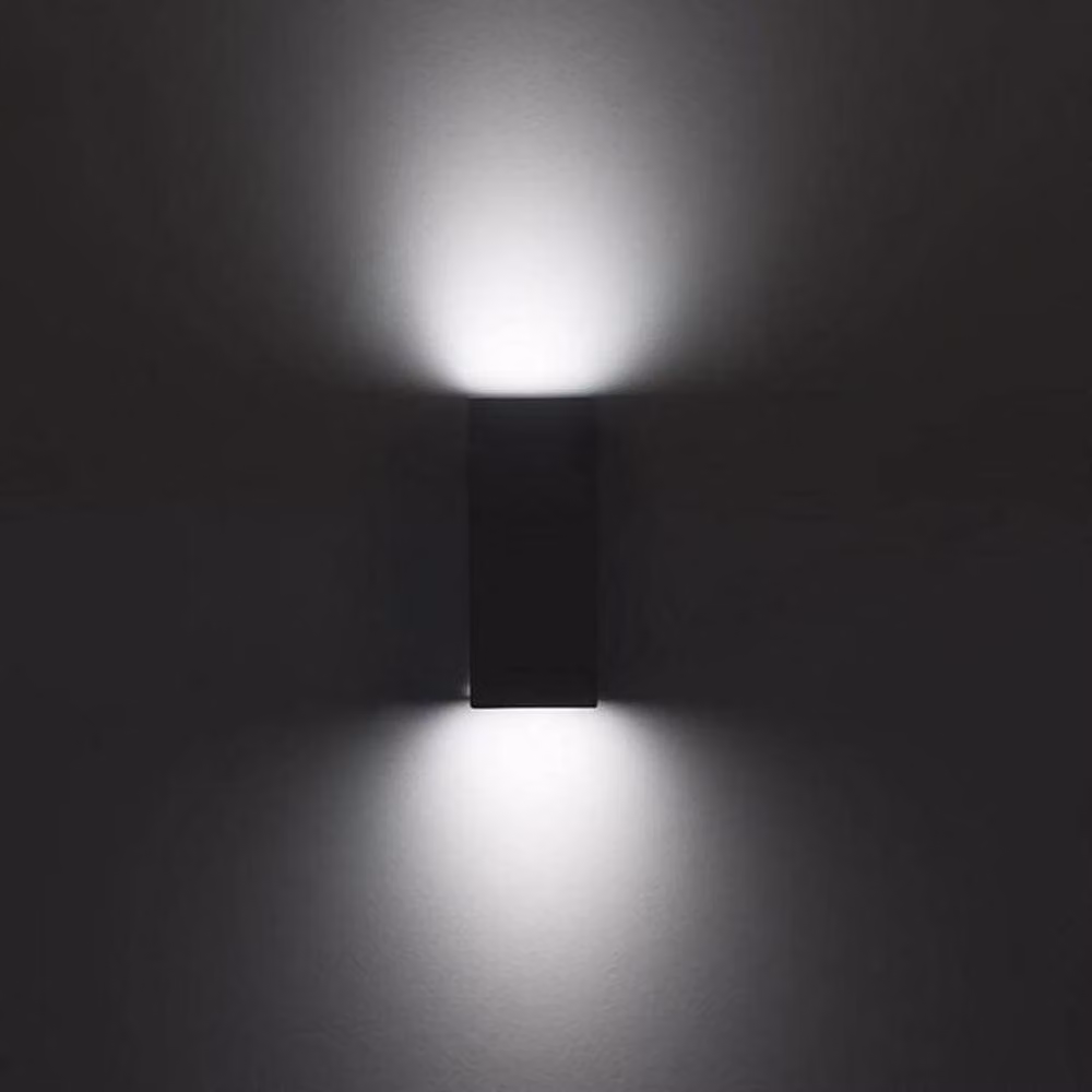 Netlighting Forlight Cube 2 Light Grey Outdoor Wall Light IP44 – 2
