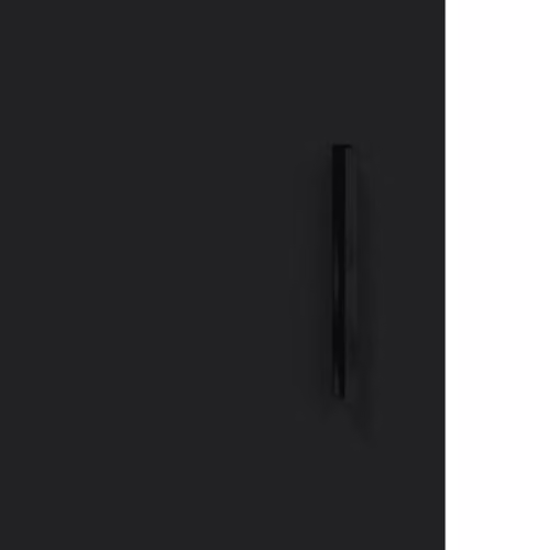 vidaXL Wall Mounted Cabinet in Black, W/D/H: 69.5 x 34 x 90 cm – 4
