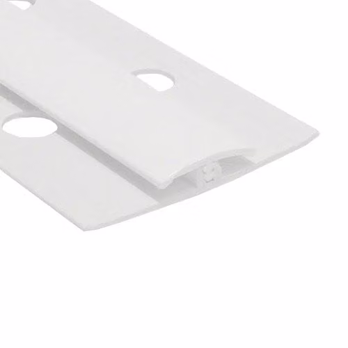 AM Clad Antimicrobial PVC Hygiene Cladding Two Part Division Bar, Grey, Length: 3 m