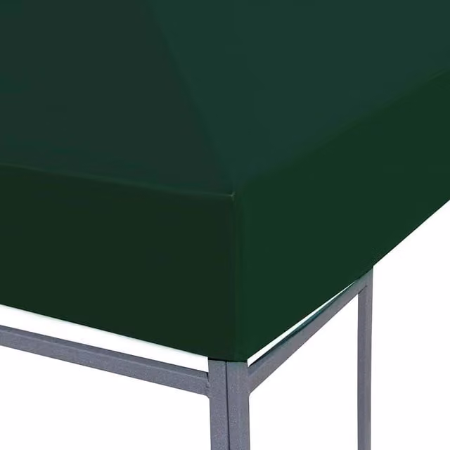 Berkfield Home Green Gazebo Top Cover, 3x3 m, 300 g/m² Polyester and PVC