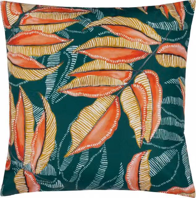 Tropical Botanics Floral Outdoor Square Cushion in Multicolour