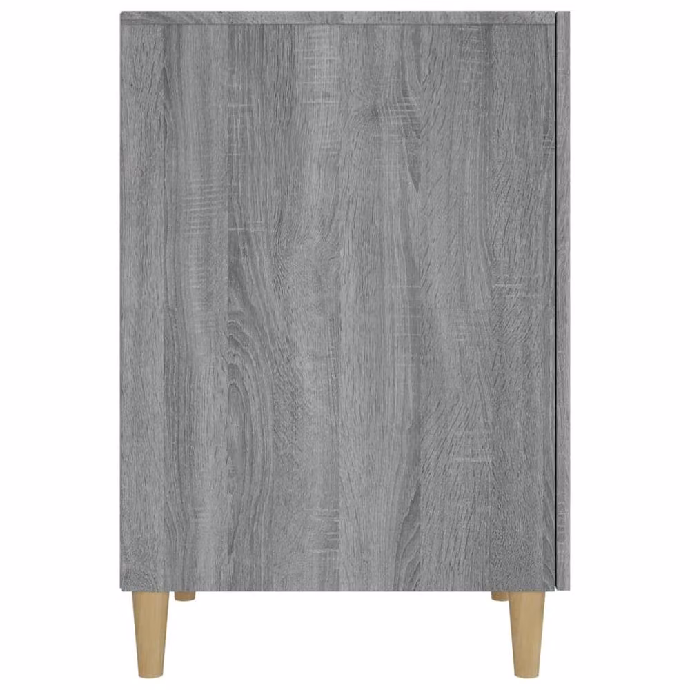 Berkfield Home Grey Sonoma Decorative Writing Desk in Engineered Wood W/D/H: 140 x 50 x 75 cm – 3