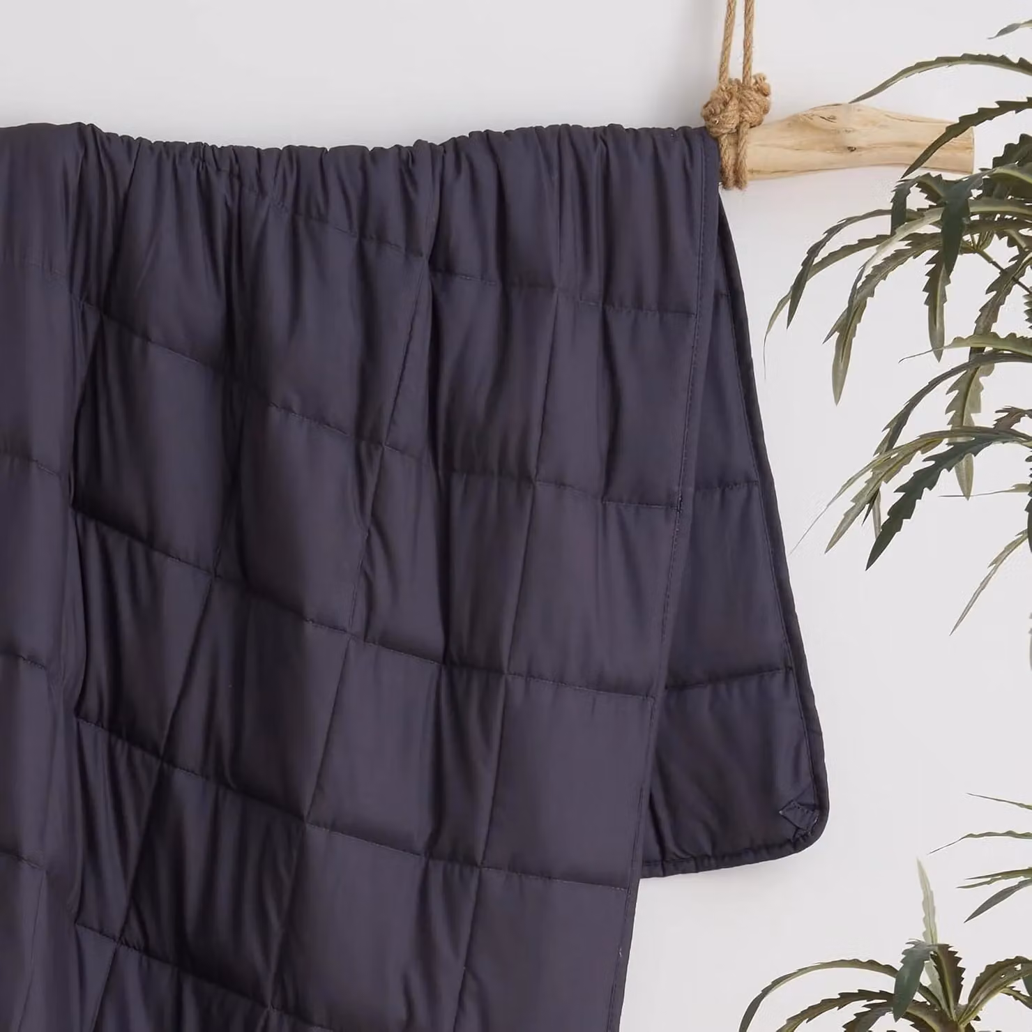 Allure Bath Fashions Slumber Weighted Blanket for Adults in Grey, 4kg, W: 152 cm, L: 203 cm – 6