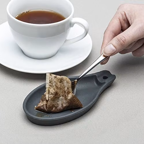 Zeal Silicone Oval Spoon Rest in Grey – 4