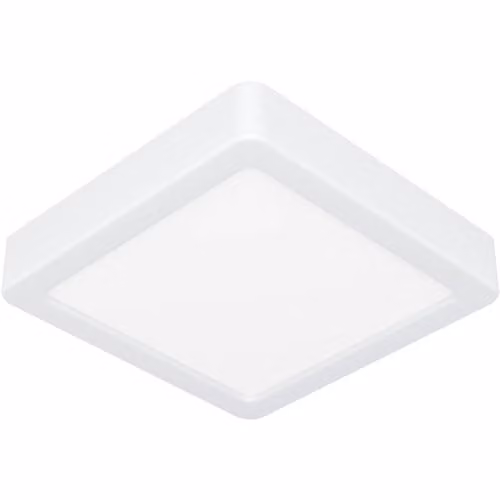 Loops Modern Square LED Ceiling Light in White or Bronze, IP44 Rated, for Living Room, Bedroom or Dining Room