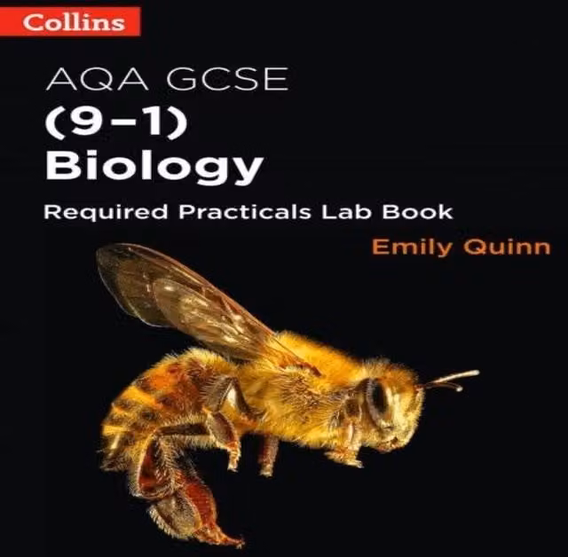 Collins Emily Quinn AQA GCSE Biology (9-1) Required Practicals Lab Book Paperback