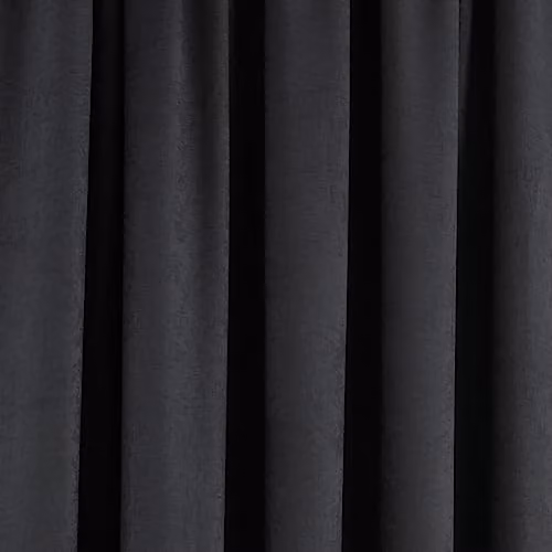 Fusion Galaxy Black Pencil Pleat Thermal Curtains, Width: 168 cm, Drop: 229 cm – 4
