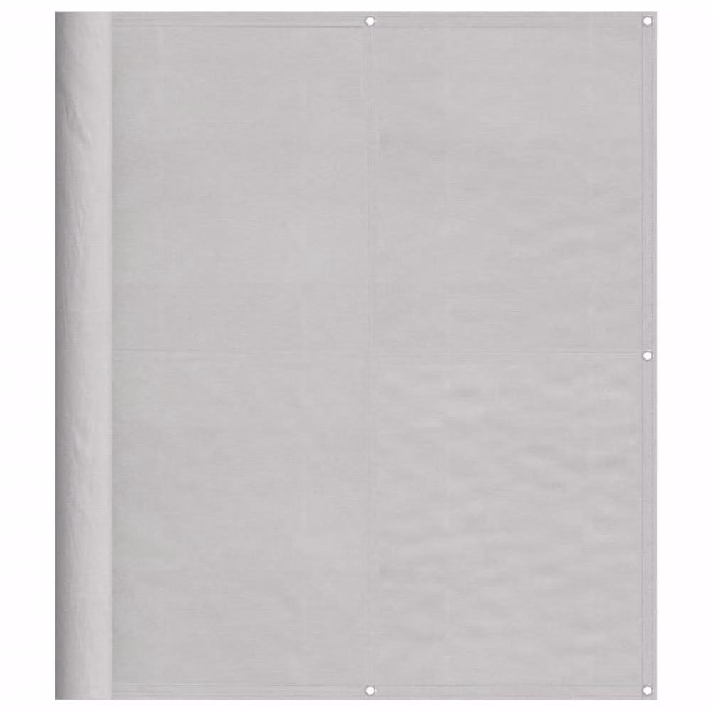 Berkfield Home Balcony Screen Cover, Light Grey, W: 600 cm, H: 120 cm – 2
