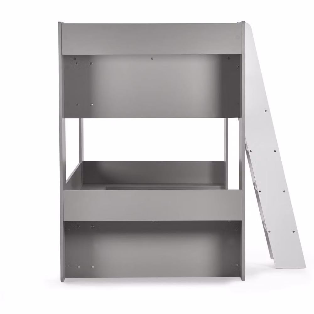 Cheshire Cobaltwood Modern Two-Level Bunk Bed in White and Multicolour, W/D/H: 90 x 200 cm – 4