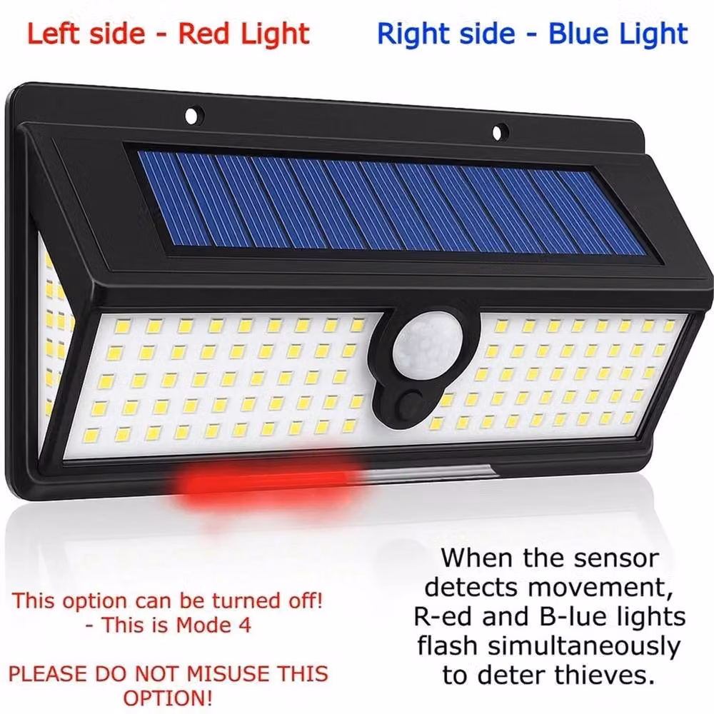 SPETLEK 2-Pack Solar LED Garden Path Lights with Motion Sensor, Multicolour RGB, Black – 4