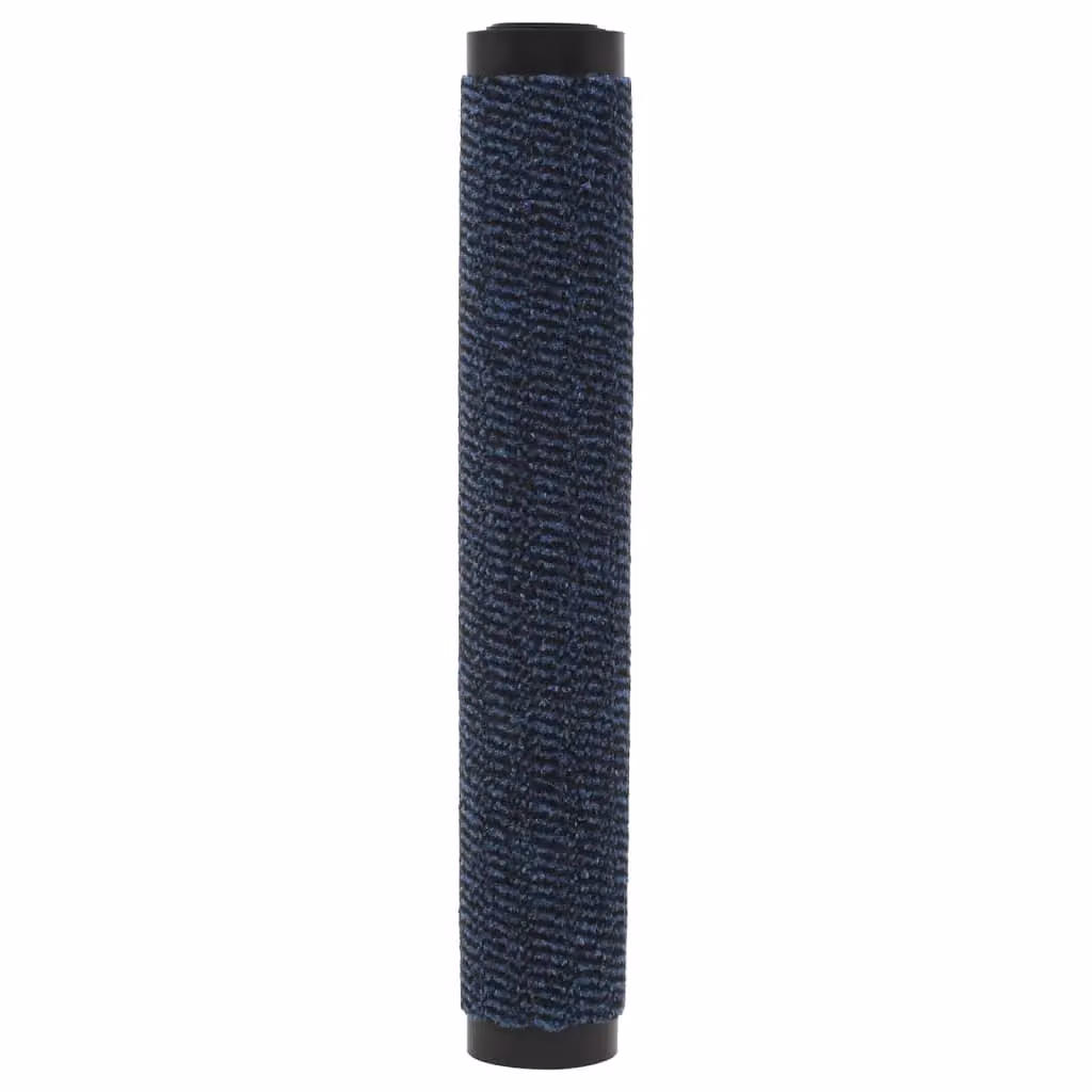 Berkfield Home Tufted Non-Slip Blue Rectangular Doormat W: 60 cm, L: 150 cm – 2