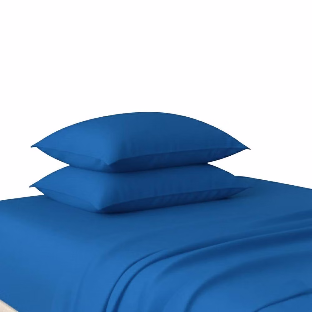 Snug City Flannelette Cotton Pillowcases in Petrol Blue – 2