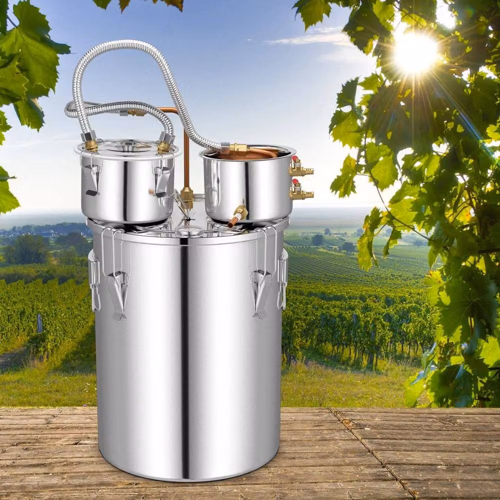 PAWNORA 38 l Stainless Steel Water and Alcohol Distiller in Silver – 2