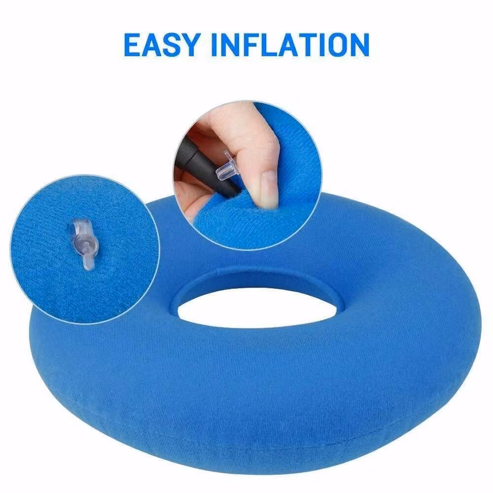 FLAVORA Blue Inflatable Ring Cushion – 3