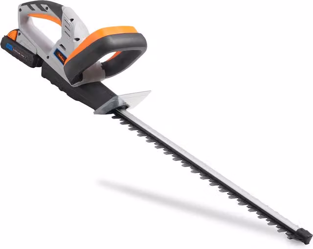 VonHaus Cordless 20V Reciprocating Hedge Trimmer with Rechargeable Battery, Grey