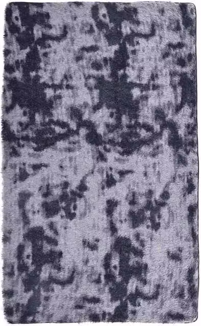 Berkfield Home NAVARRA Shaggy High Pile Rug, Grey, W: 80 cm x L: 150 cm