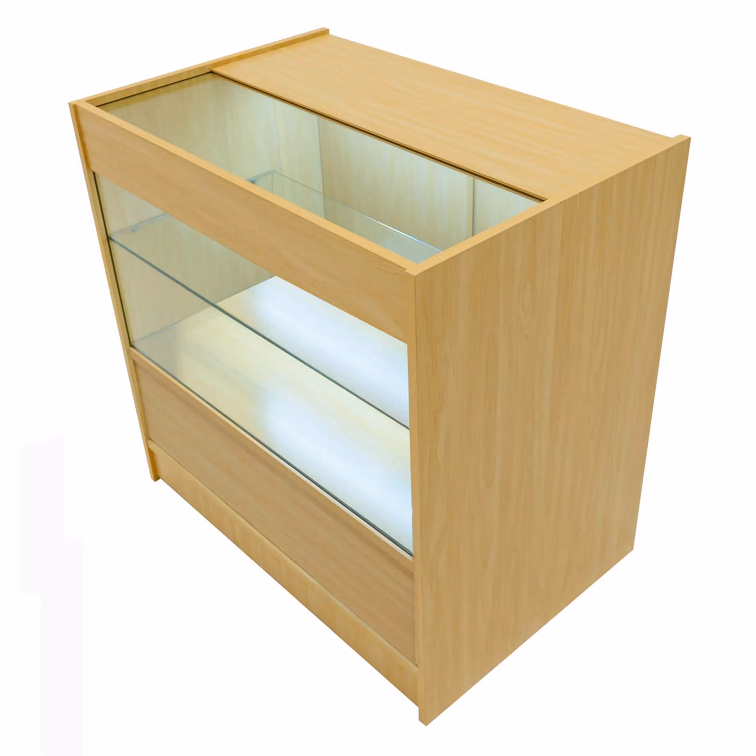 Monstershop Andromeda LED Shop Counter Set LM60 and 2 x C900 in Maple Beige