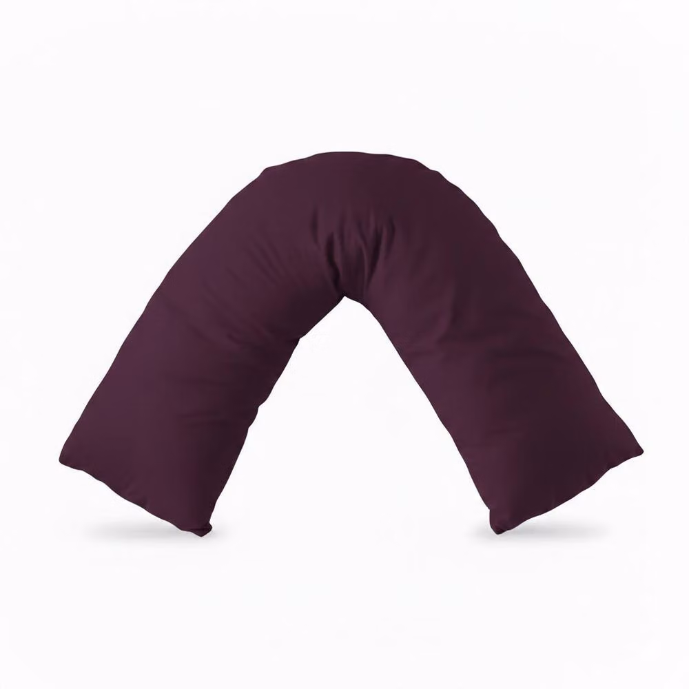 Snug City V Shape Maternity Pillowcase in Purple Polycotton – 2