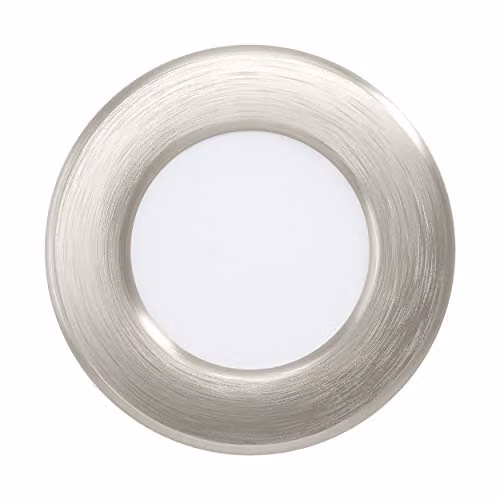 Loops Silver Metal LED Recessed Wall and Ceiling Flush Downlight
