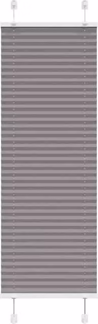 Berkfield Home Anthracite Grey Pleated Blind, W: 50 cm, H: 100 cm – 1