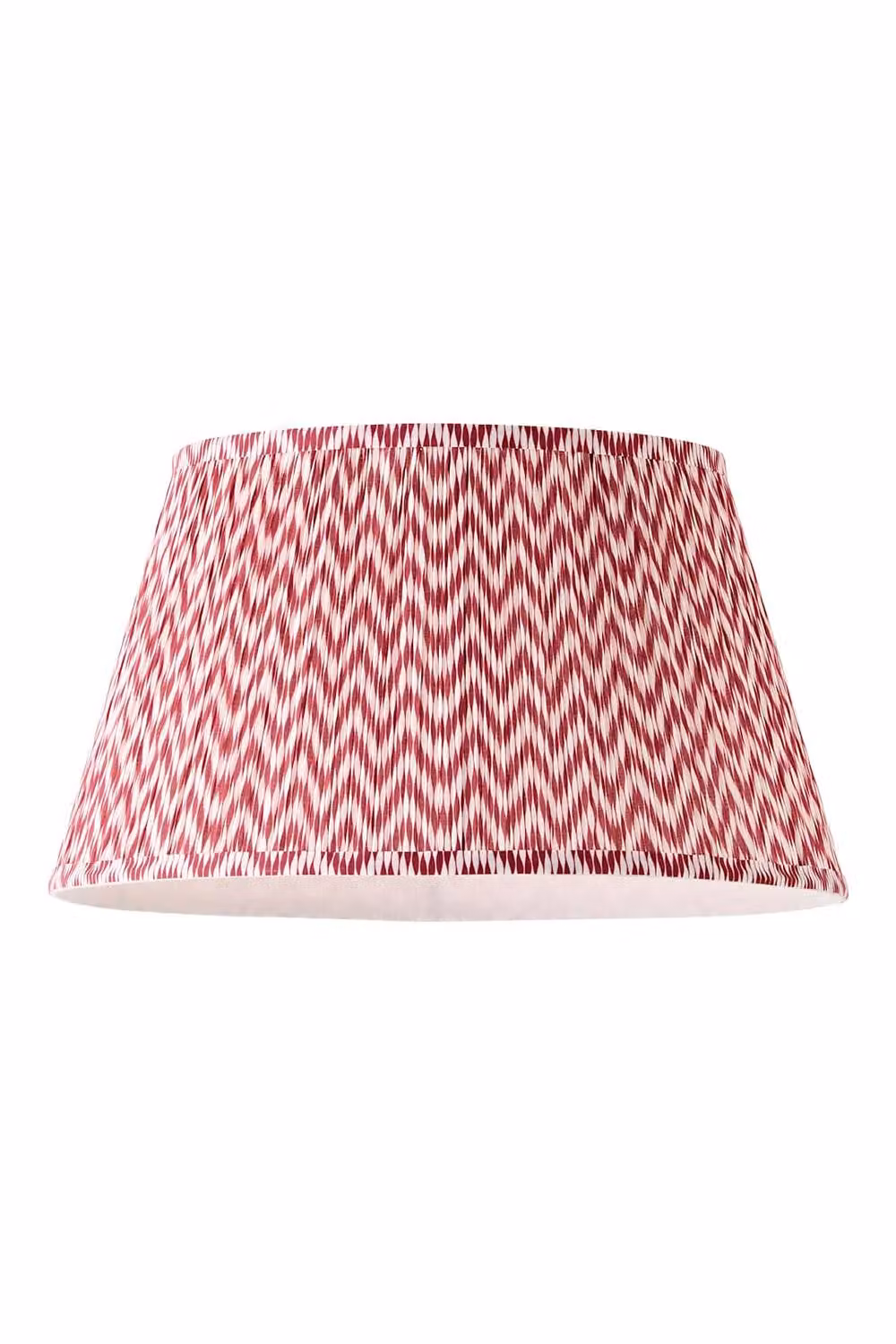 ValueLights Saffira Large Pleated Chevron Taper Easy Fit Pendant Lamp Shade in Bright Pink – 2