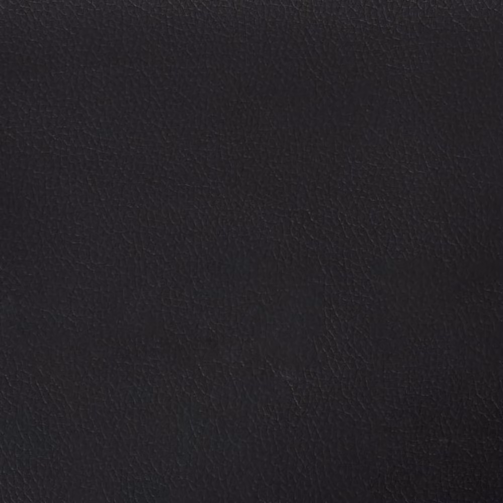 Berkfield Home Durable Upholstered Box Spring Bed Frame in Black Faux Leather W/D/H: 135 x 190 x 25 cm – 5
