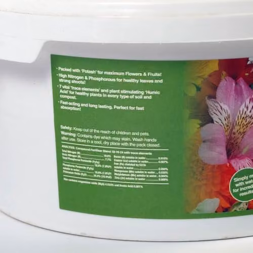 YouGarden Blooming Fast Universal Soluble Plant Tonic Fertiliser, 1.25kg – 2