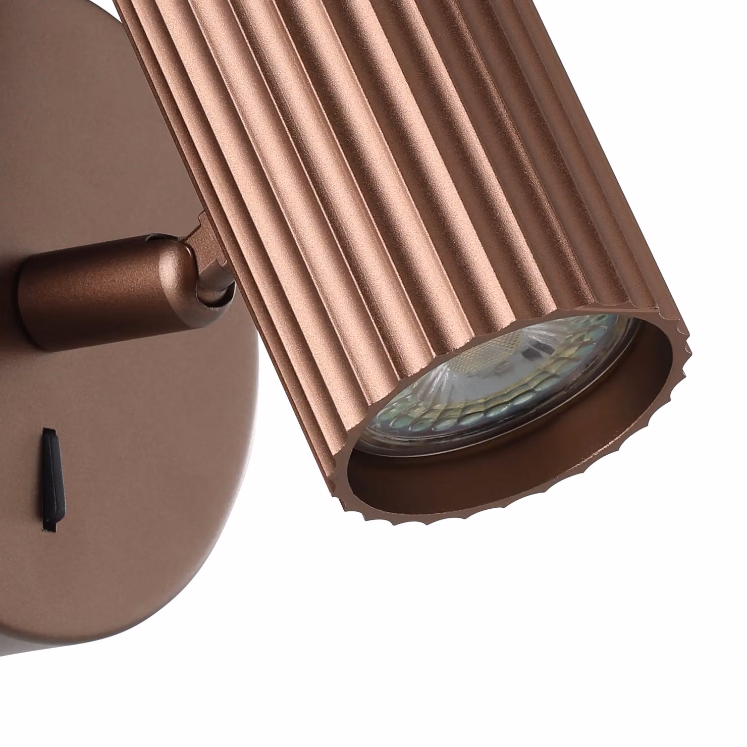 Eglo Portillo Modern Aluminium and Metal Wall Spotlight in Bronze – 3