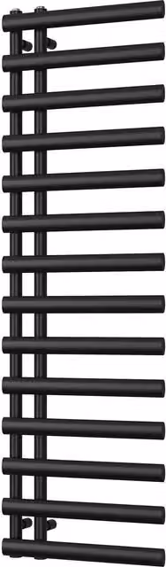 Elyan Black Towel Radiator, Height: 159.2 cm