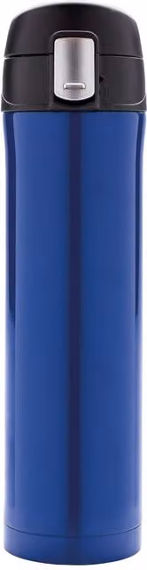 XD Design Blue Stainless Steel Vacuum Insulated Leakproof Flask, 450 ml – 1