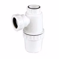 FloPlast AntiVac Bottle Trap 32mm, White