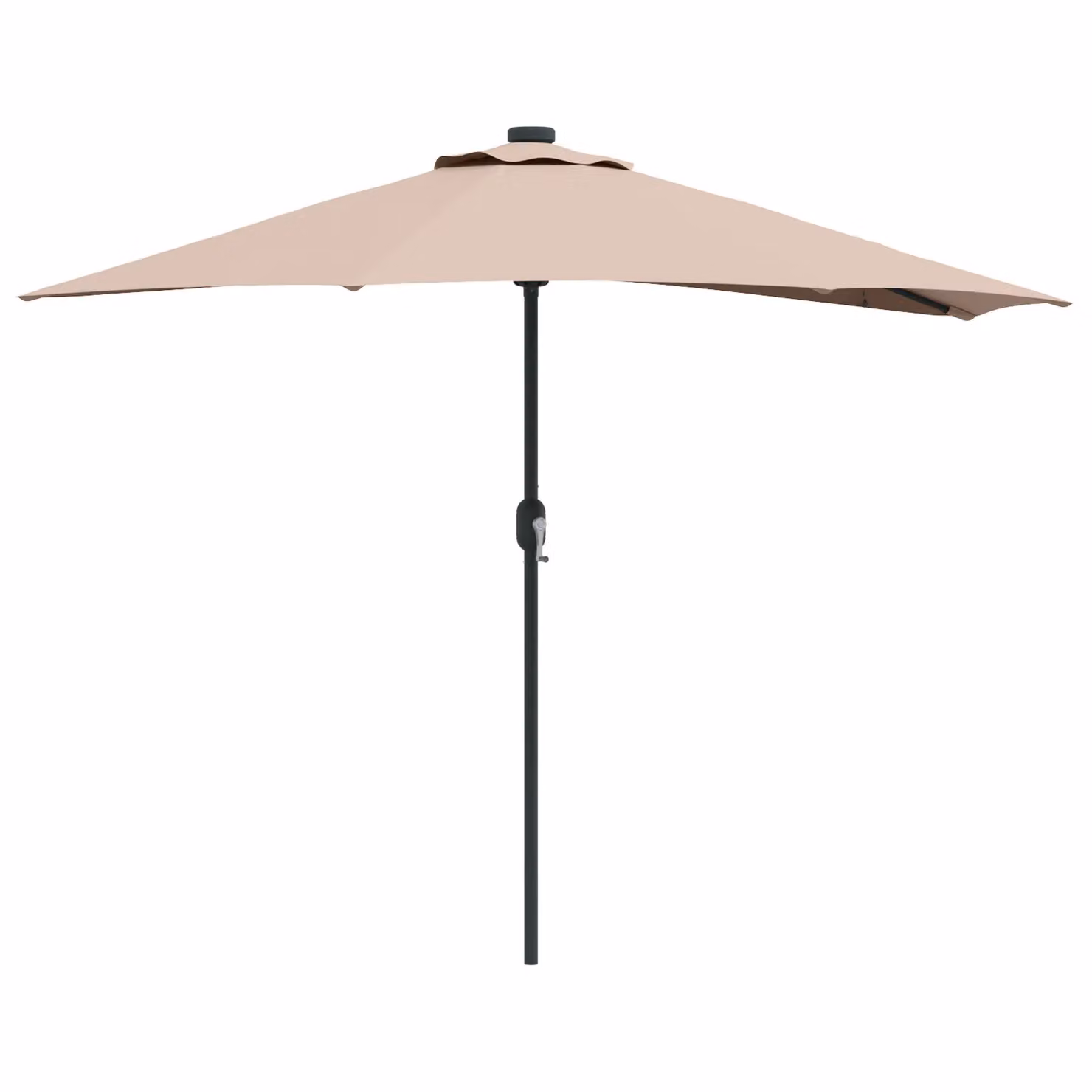 Berkfield Home Garden Parasol in Beige Polyester and Aluminium – 2