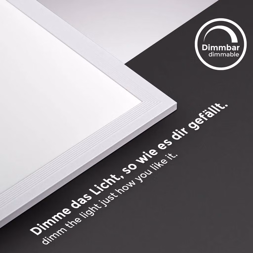 B.K.Licht White 24W CCT LED Ceiling Panel with Remote Control and Dimming Function – 8
