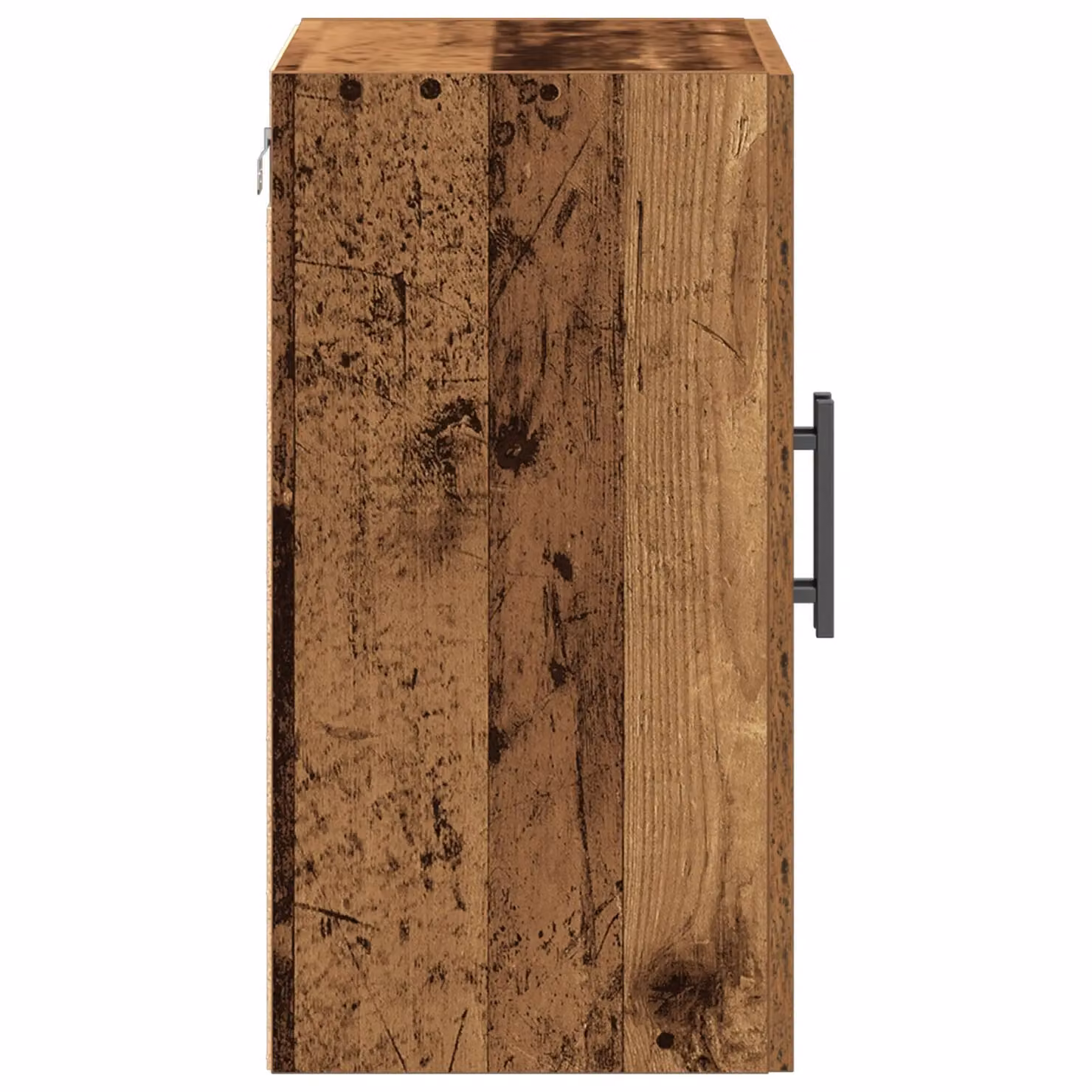 Berkfield Home Wall-Mounted Rustic Cabinet in Brown, W: 60 cm, D: 31.5 cm, H: 60 cm – 4