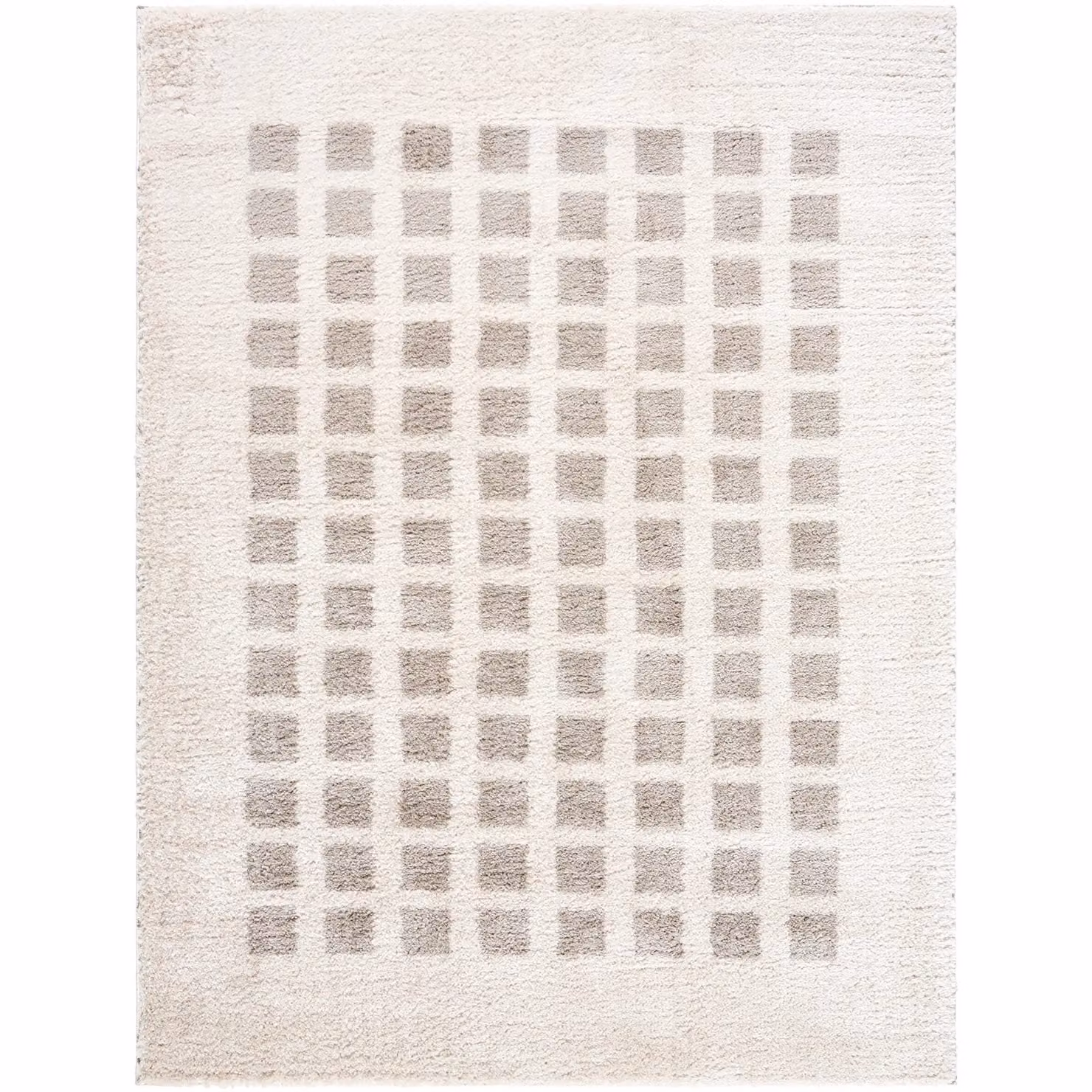 Livabliss Fossay Shag Washable High Pile Modern Rug in Mid Grey, W: 140 cm, L: 200 cm – 2