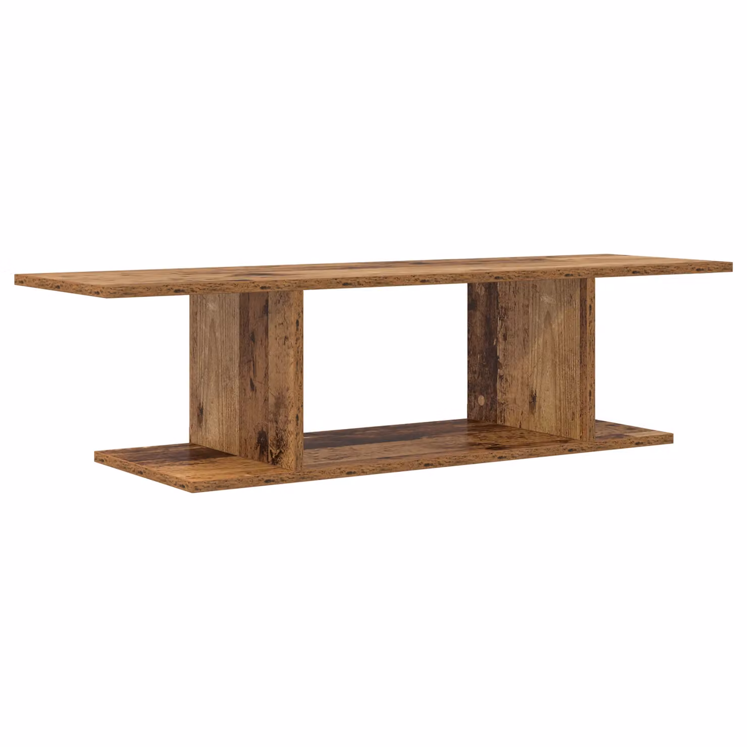 Berkfield Home TV Cabinet with Shelf in Brown, W: 103 cm, D: 26.5 cm, H: 26.5 cm – 2
