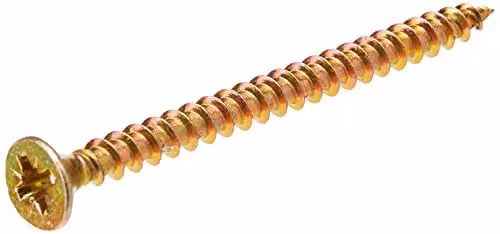 Forgefix Multi-Purpose Pozidriv Chipboard Screws, Zinc, 4.0 x 50 mm, Box of 200