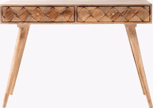 Perch & Parrow Margaery Brown Mango Wood Console Table