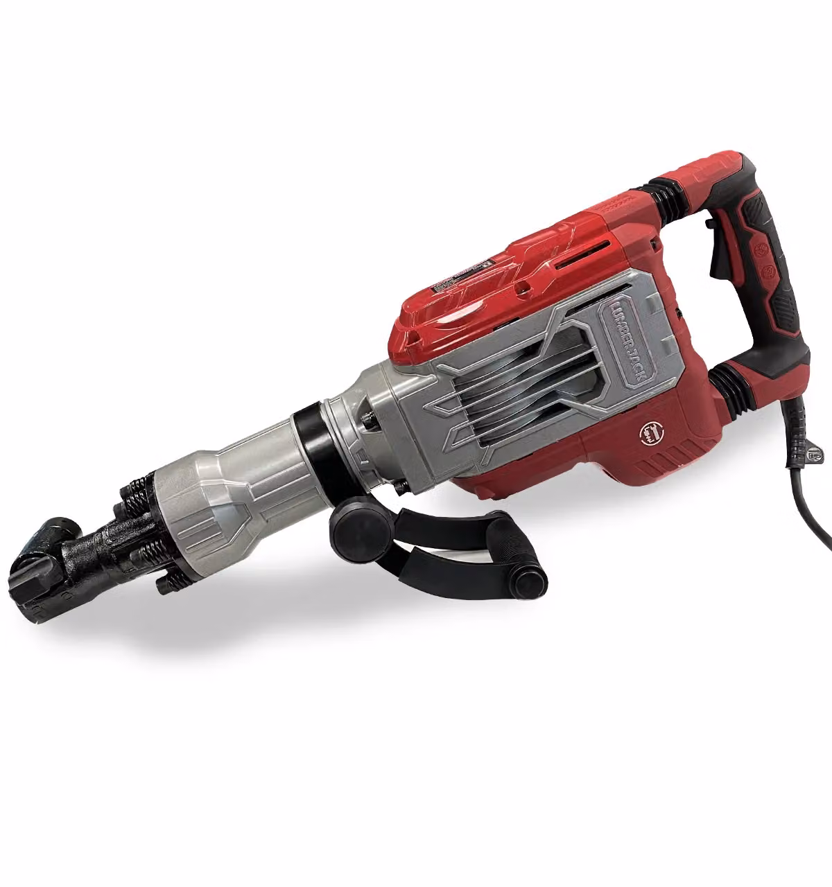 Lumberjack 1700W Demolition Hammer Breaker Drill in Red with 1900bpm and 230V Mains Power – 2