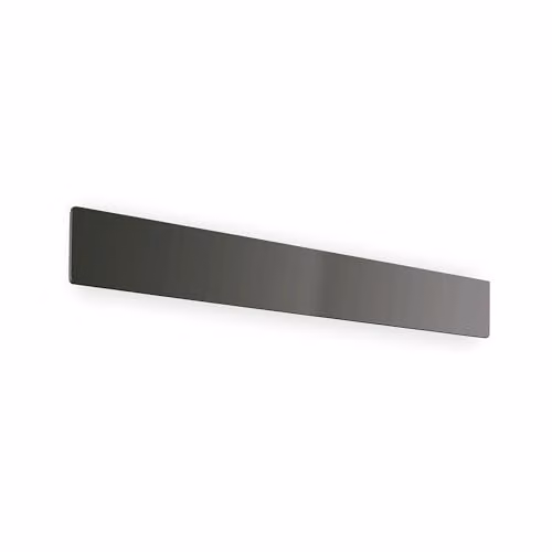 Ideal Lux Zig Zag Integrated LED Wall Lamp, Black, 75 cm, 3000K Warm White