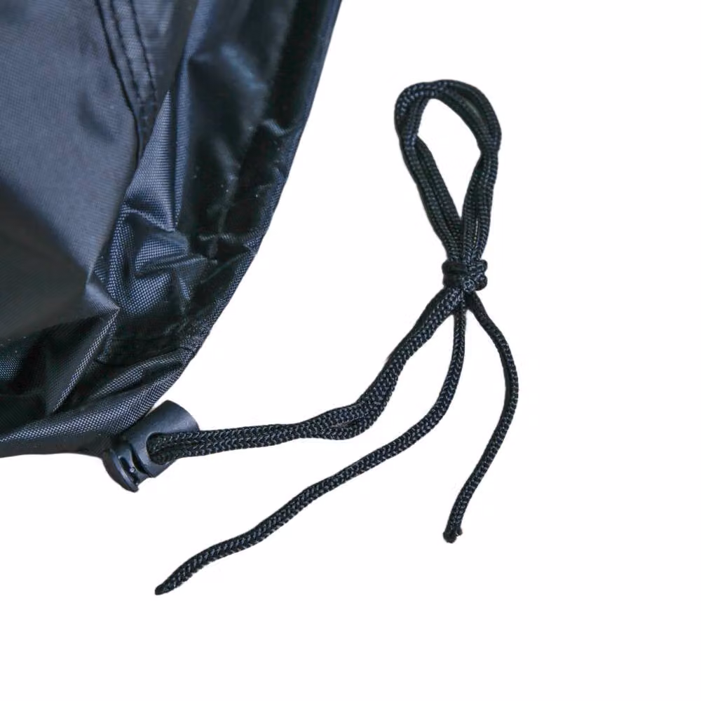 Home Garden Direct Water Repellent Oxford Cloth Outdoor Furniture Rain Cover, Black, W/D/H: 185 x 185 x 185 cm – 2