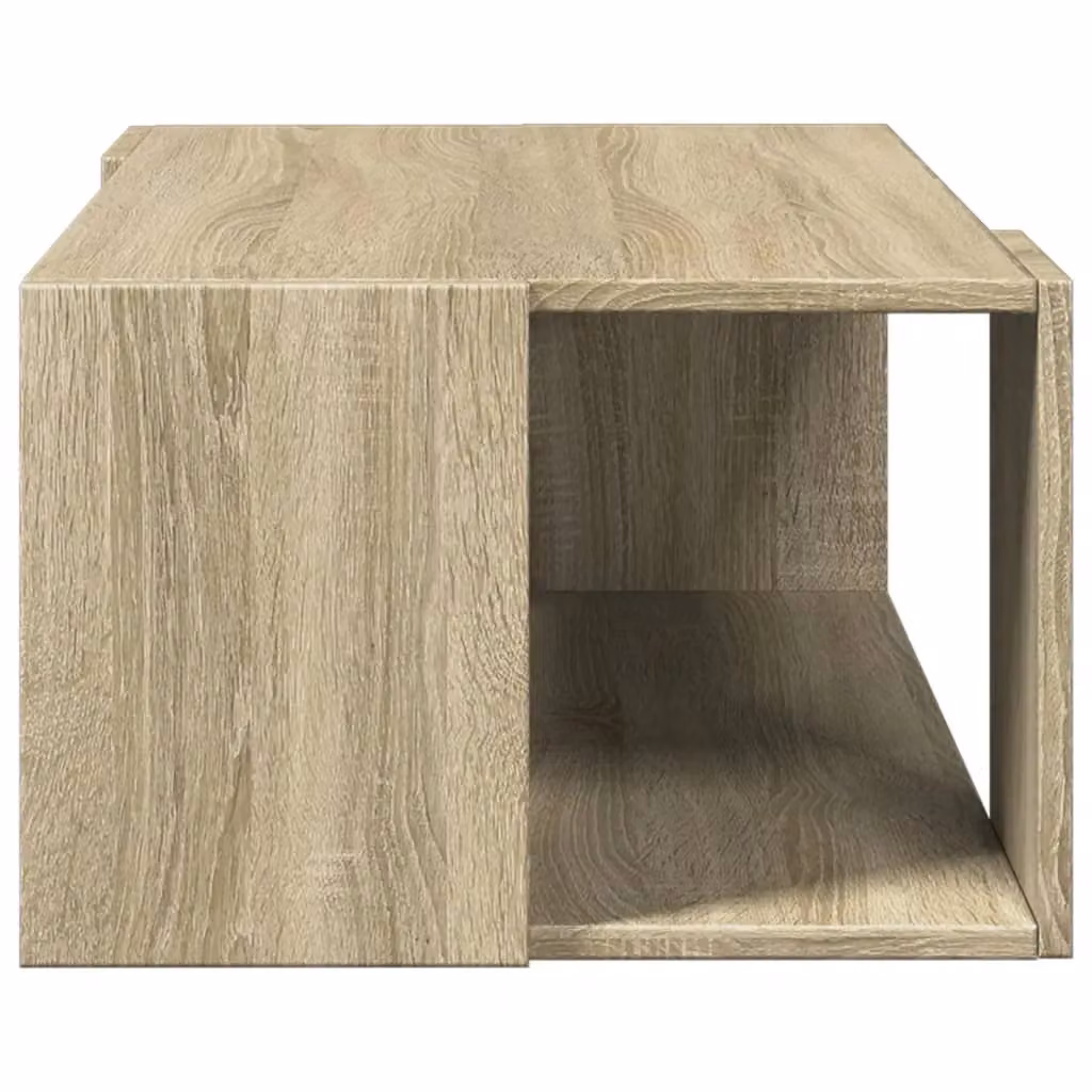 Berkfield Home Sonoma Oak Coffee Table in Brown, W: 89.5 cm, D: 48 cm, H: 30 cm – 3
