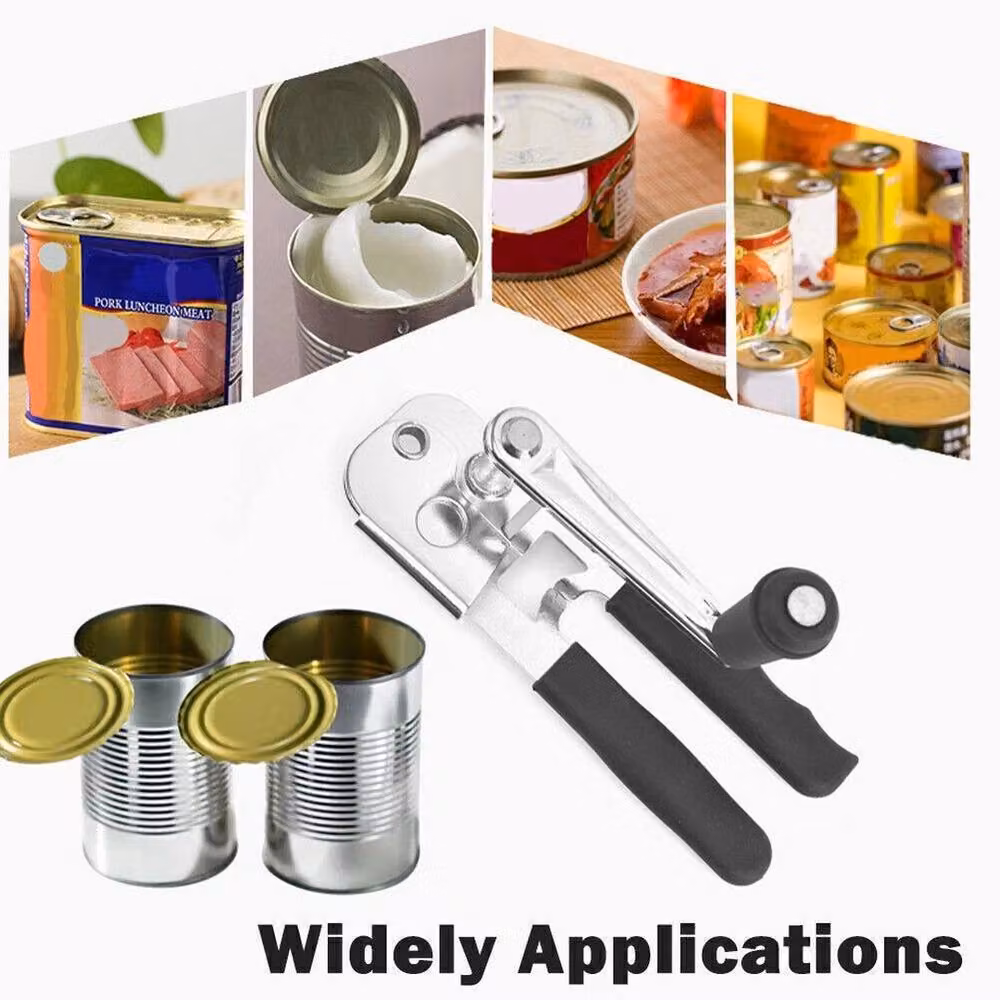 Kelvenix Home Heavy Duty Hand Crank Can Opener in Black – 3