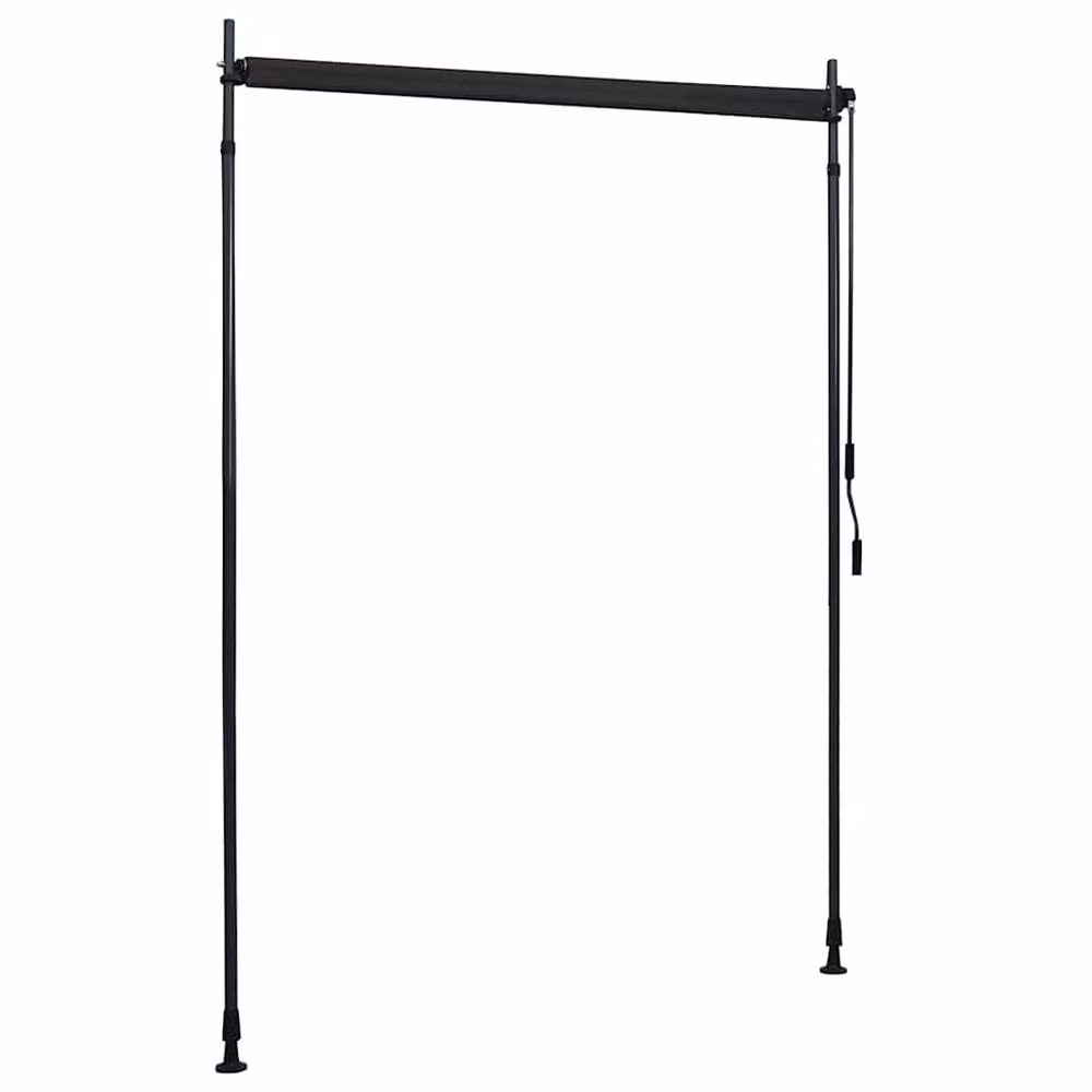 Berkfield Home Outdoor Roller Blind with Crank, Anthracite Black, W: 150 cm, H: 270 cm – 3